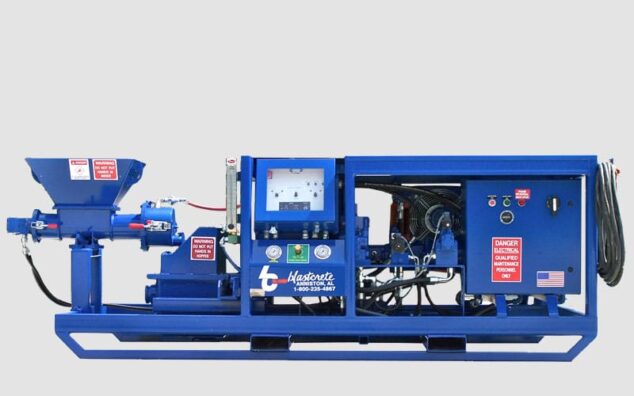 Blastcrete Mine Mate mixer-pump for underground grouting and shotcrete